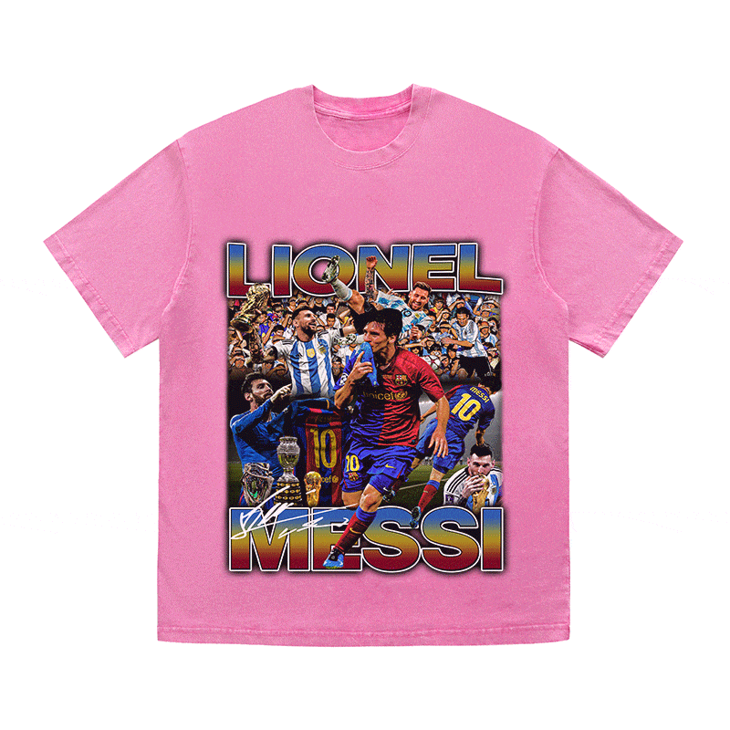 MESSI 4 HEAVY WEIGHT COTTON TEE-8972