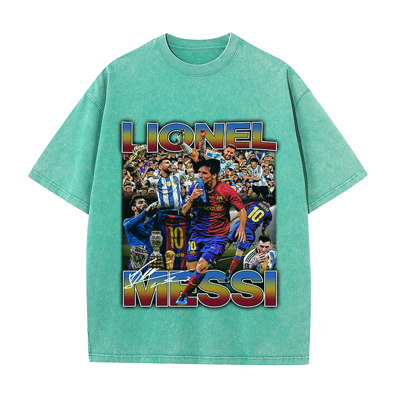 MESSI 4 HEAVY WEIGHT COTTON TEE-8972