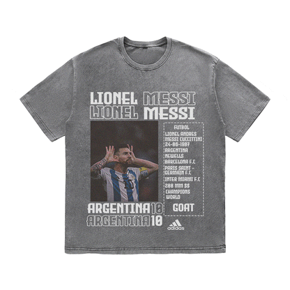 MESSI HEAVY WEIGHT COTTON TEE-8822