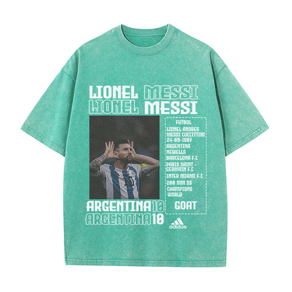 MESSI HEAVY WEIGHT COTTON TEE-8822