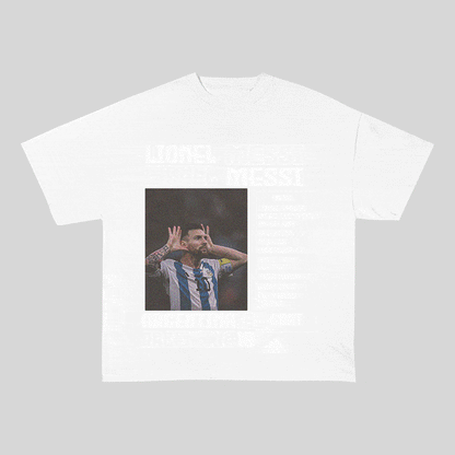 MESSI HEAVY WEIGHT COTTON TEE-8822