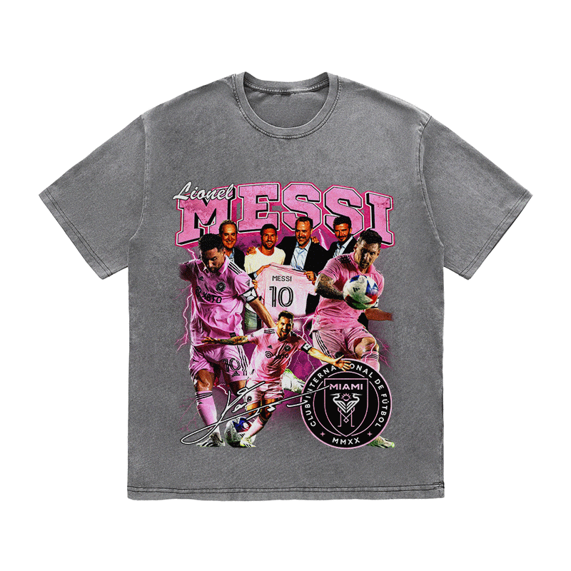 MESSI HEAVY WEIGHT COTTON TEE-8974