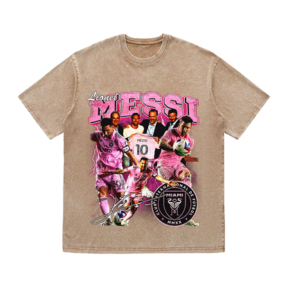 MESSI HEAVY WEIGHT COTTON TEE-8974