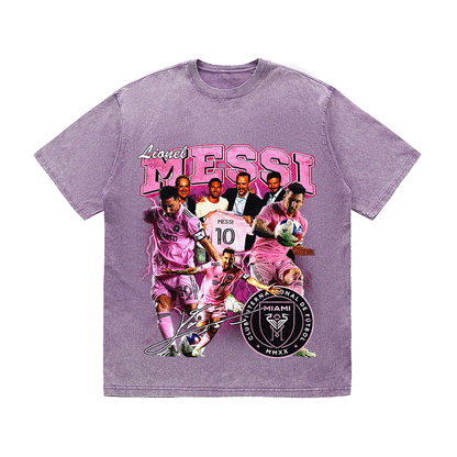 MESSI HEAVY WEIGHT COTTON TEE-8974