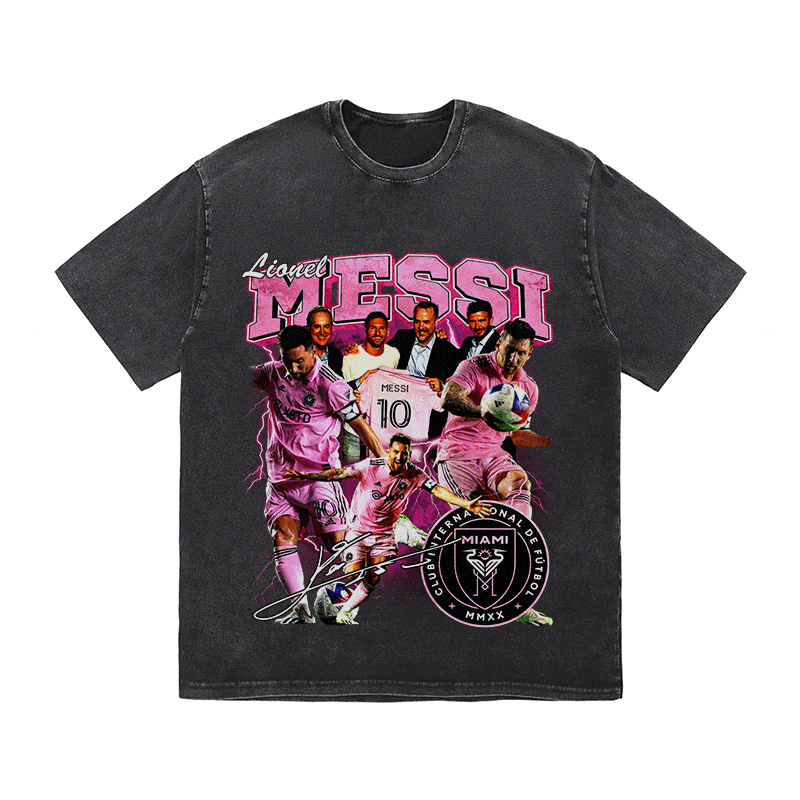 MESSI HEAVY WEIGHT COTTON TEE-8974