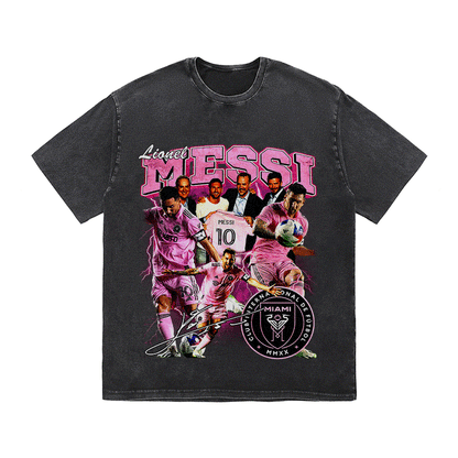 MESSI HEAVY WEIGHT COTTON TEE-8974