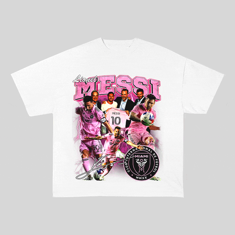 MESSI HEAVY WEIGHT COTTON TEE-8974