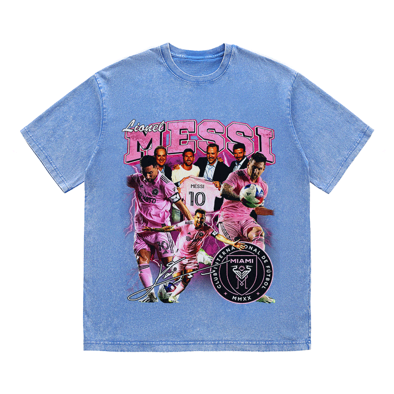 MESSI HEAVY WEIGHT COTTON TEE-8974