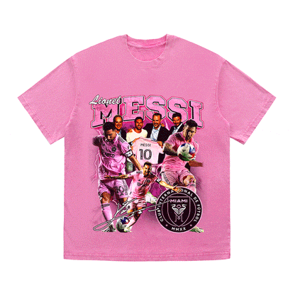 MESSI HEAVY WEIGHT COTTON TEE-8974