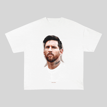 MESSI HEAVY WEIGHT COTTON TEE-9323