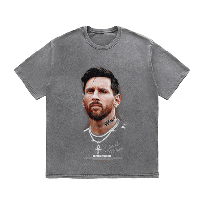 MESSI HEAVY WEIGHT COTTON TEE-9323