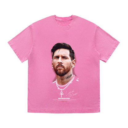 MESSI HEAVY WEIGHT COTTON TEE-9323