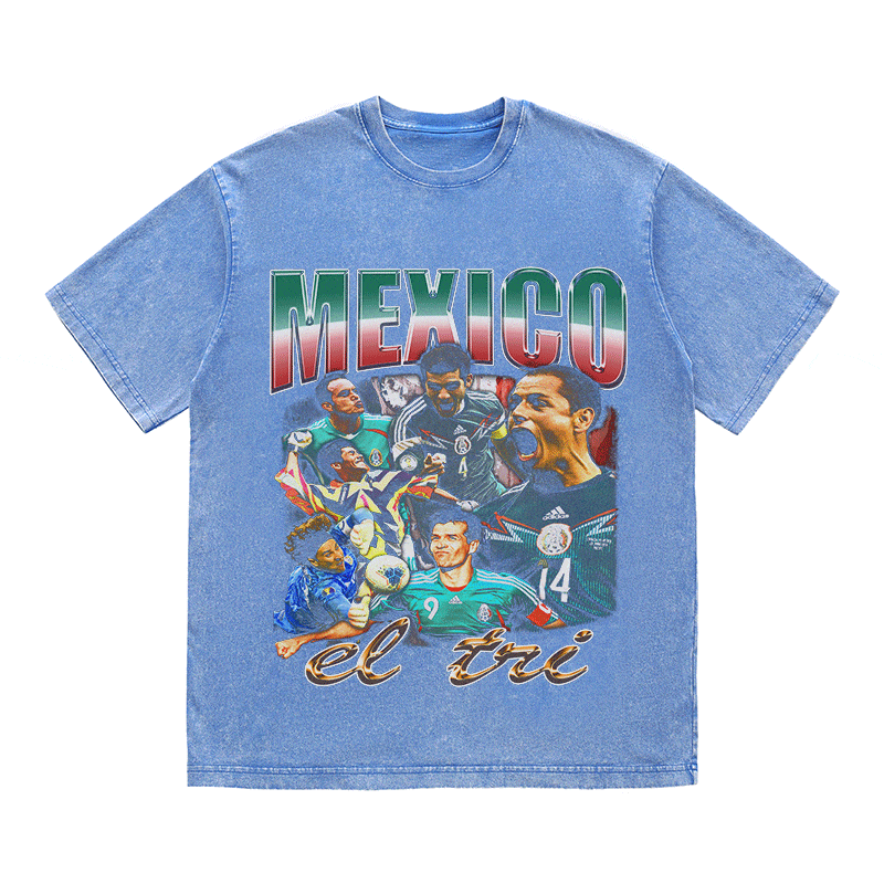 MEXICO HEAVY WEIGHT COTTON TEE-8975
