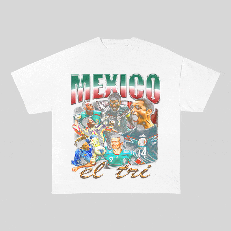 MEXICO HEAVY WEIGHT COTTON TEE-8975