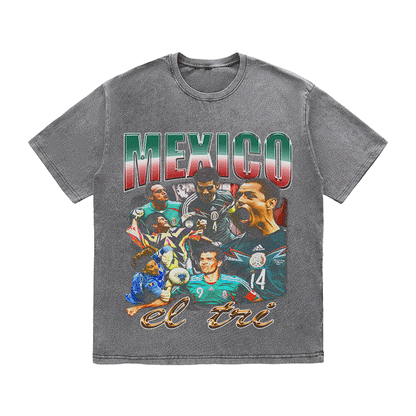 MEXICO HEAVY WEIGHT COTTON TEE-8975