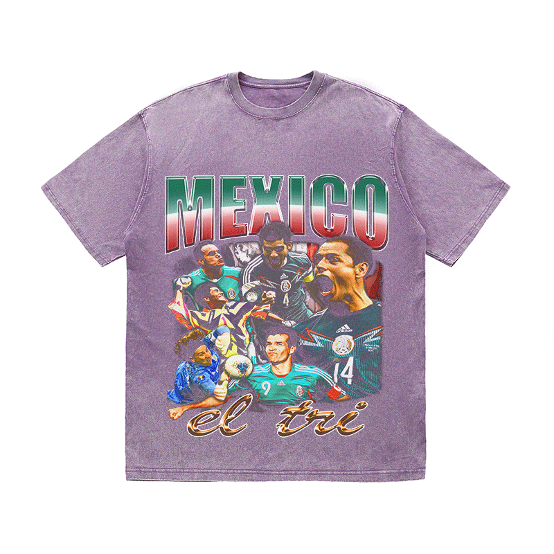 MEXICO HEAVY WEIGHT COTTON TEE-8975