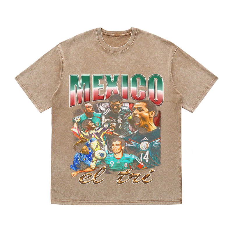 MEXICO HEAVY WEIGHT COTTON TEE-8975