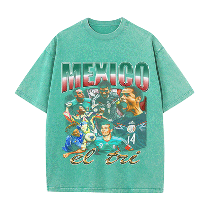 MEXICO HEAVY WEIGHT COTTON TEE-8975