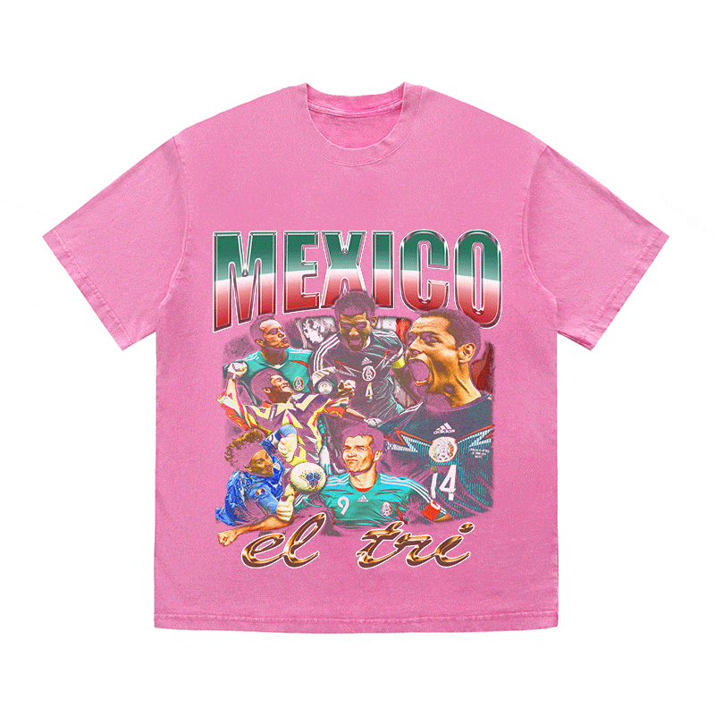 MEXICO HEAVY WEIGHT COTTON TEE-8975