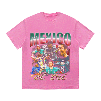 MEXICO HEAVY WEIGHT COTTON TEE-8975