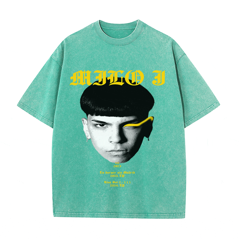 RDMCLOTHINGART tapestry hoodie MILO J HEAVY WEIGHT COTTON TEE-8886