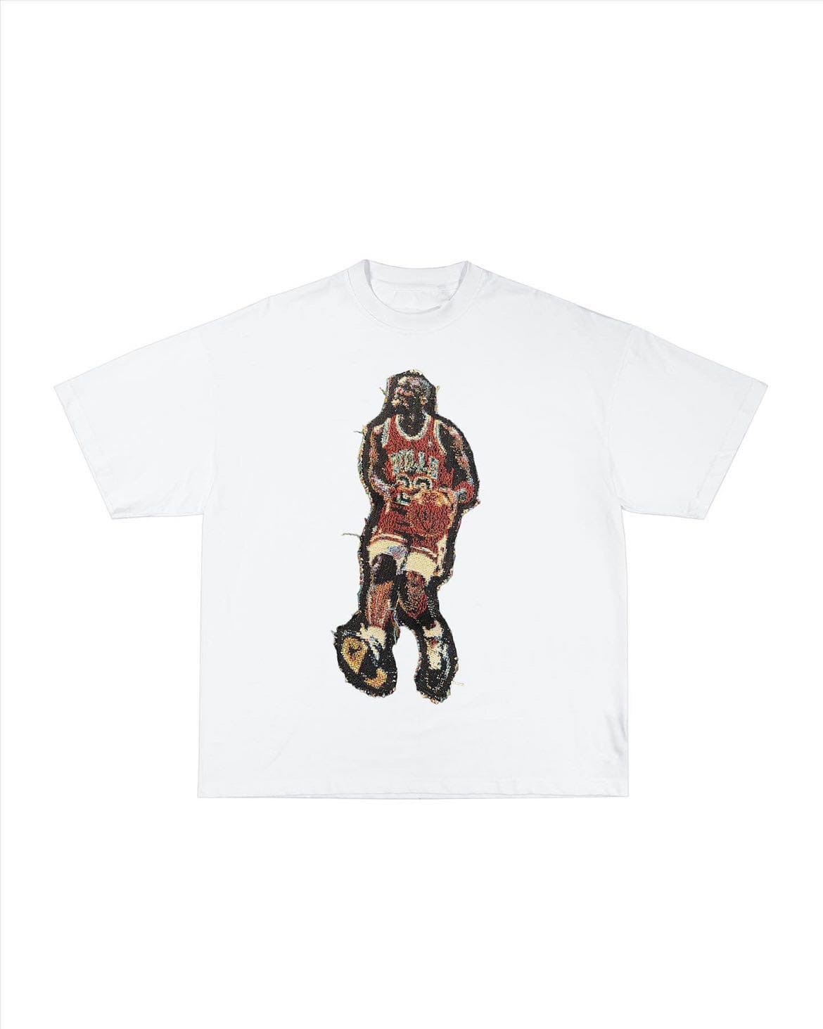 MJ CROSSOVER PATCH HEAVYWEIGHT COTTON TEES
