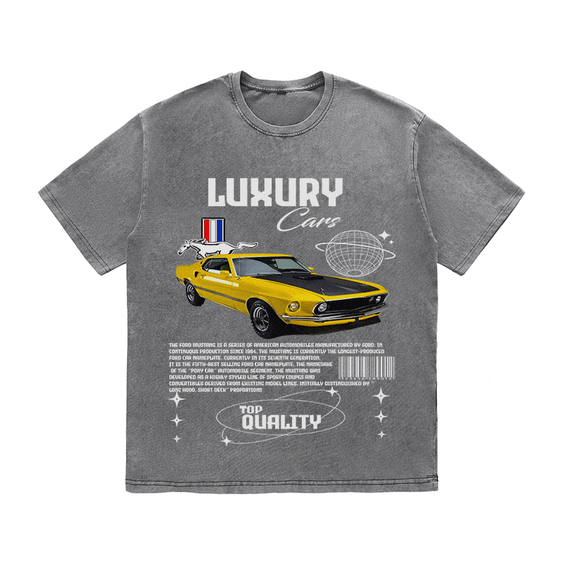 MUSTANG HEAVY WEIGHT COTTON TEE-9109