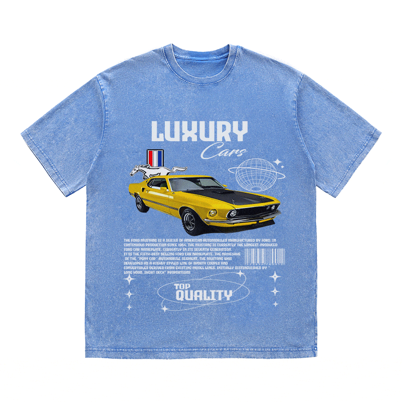 MUSTANG HEAVY WEIGHT COTTON TEE-9109