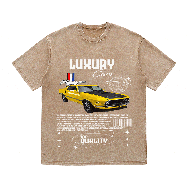 MUSTANG HEAVY WEIGHT COTTON TEE-9109