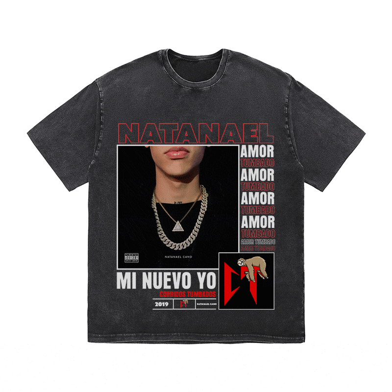 NATANAEL CANO 2 HEAVY WEIGHT COTTON TEE-9009
