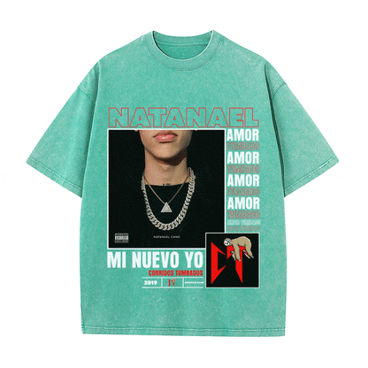 NATANAEL CANO 2 HEAVY WEIGHT COTTON TEE-9009