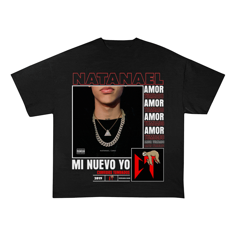 NATANAEL CANO 2 HEAVY WEIGHT COTTON TEE-9009
