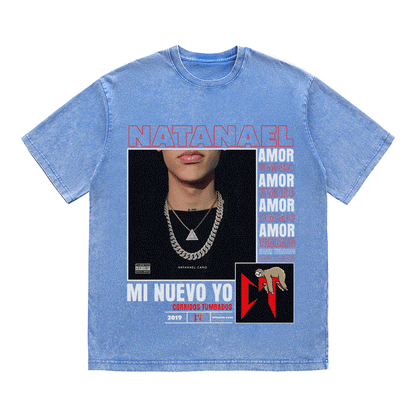NATANAEL CANO 2 HEAVY WEIGHT COTTON TEE-9009