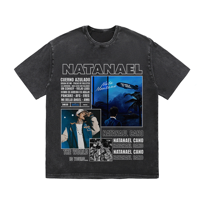 NATANAEL CANO HEAVY WEIGHT COTTON TEE-9010