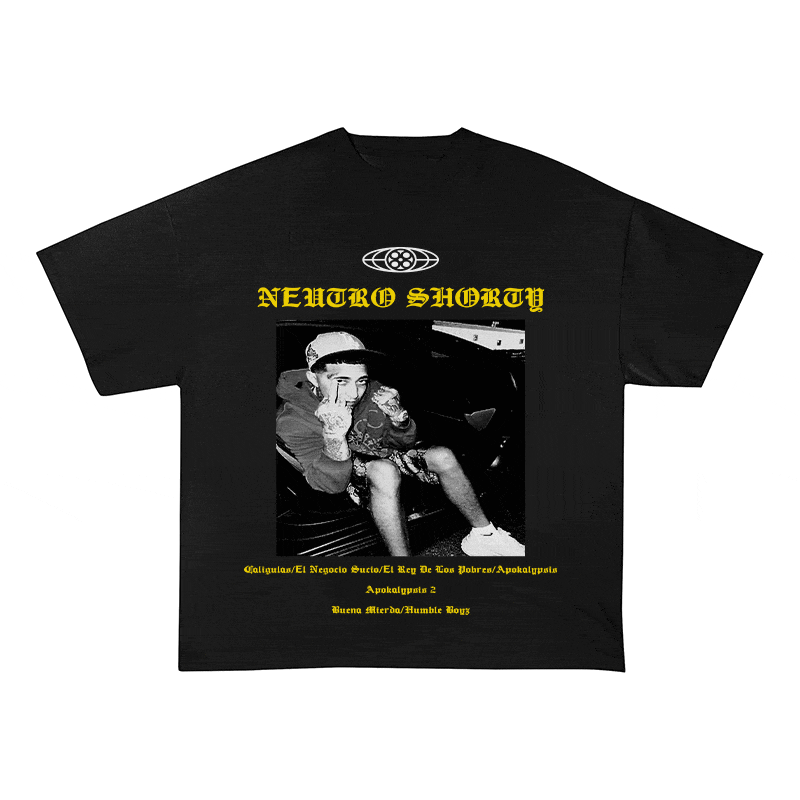 NEUTRO SHORTY HEAVY WEIGHT COTTON TEE-8942