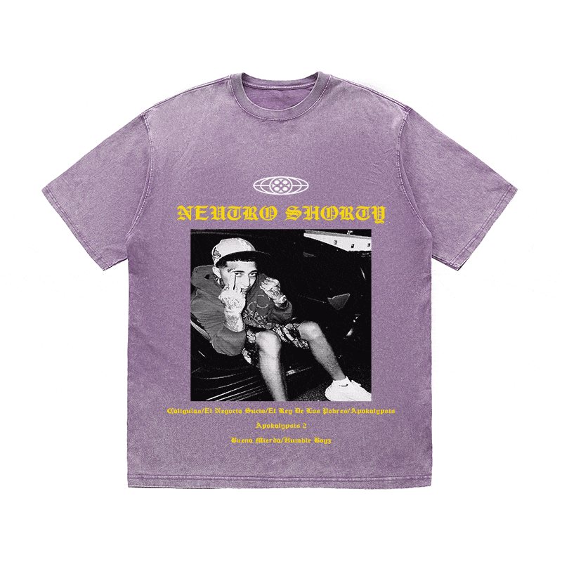 NEUTRO SHORTY HEAVY WEIGHT COTTON TEE-8942