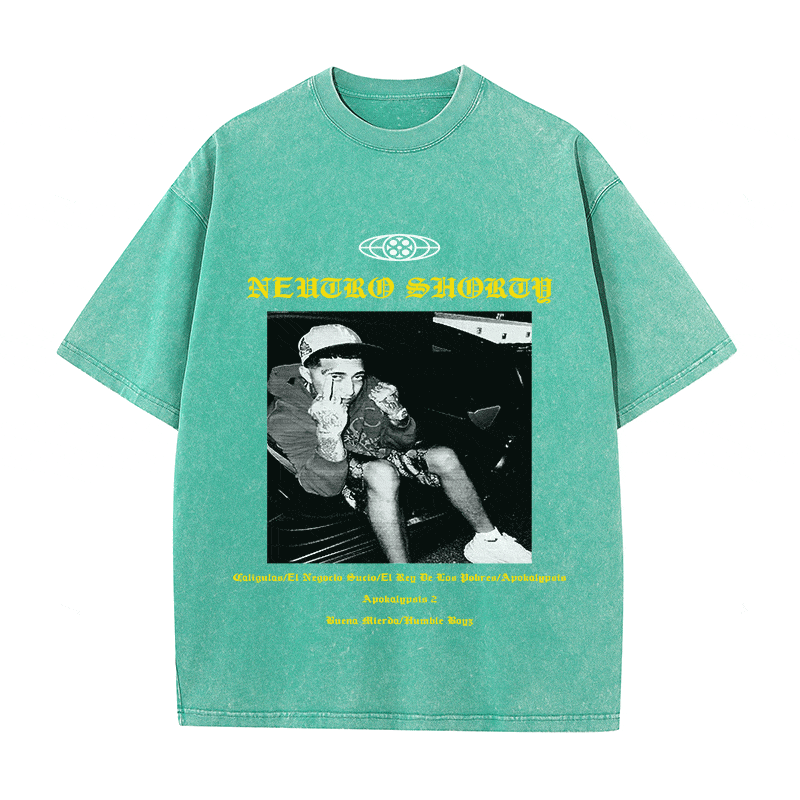 NEUTRO SHORTY HEAVY WEIGHT COTTON TEE-8942