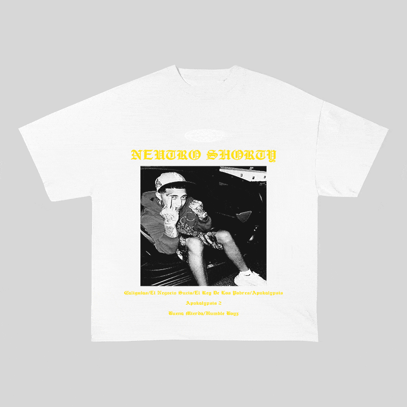 NEUTRO SHORTY HEAVY WEIGHT COTTON TEE-8942