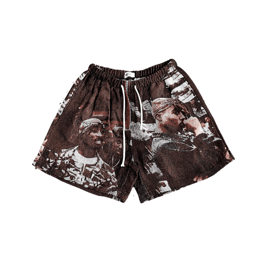 NEW 2PAC TAPESTRY SHORTS