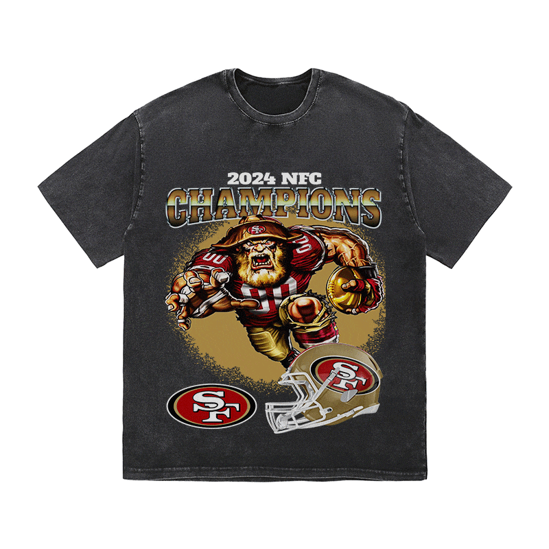 NFC CHAMP HEAVY WEIGHT COTTON TEE-9188