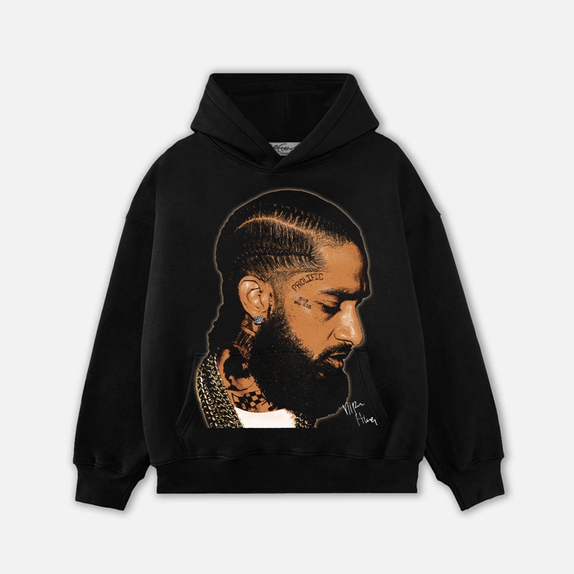 NIPSEYHUSSLE HEAD HOODIE-1055