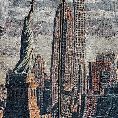 NY CITY TAPESTRY COAT