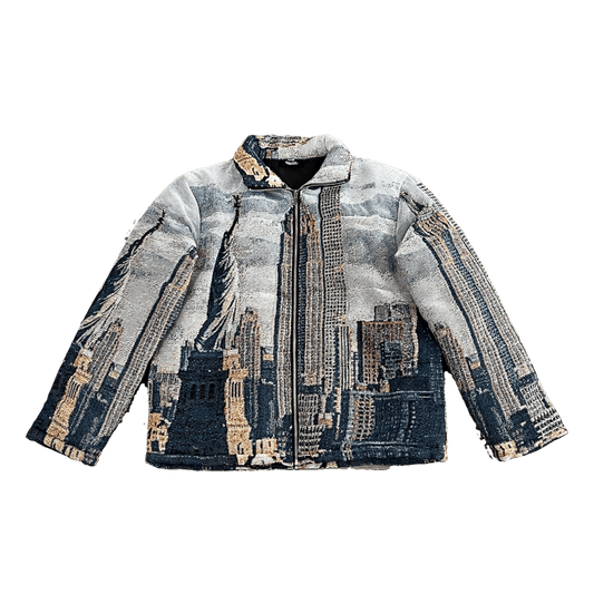 NY CITY TAPESTRY COAT