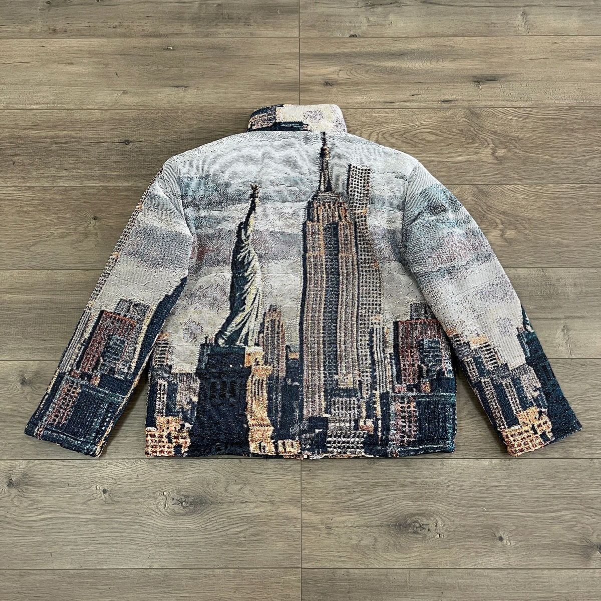 NY CITY TAPESTRY COAT
