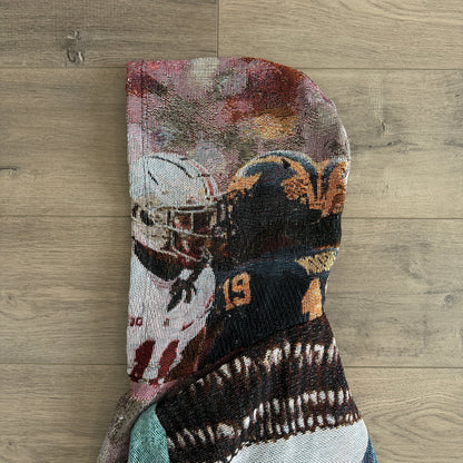 OHIO VS MICHIGAN TAPESTRY HOODIE