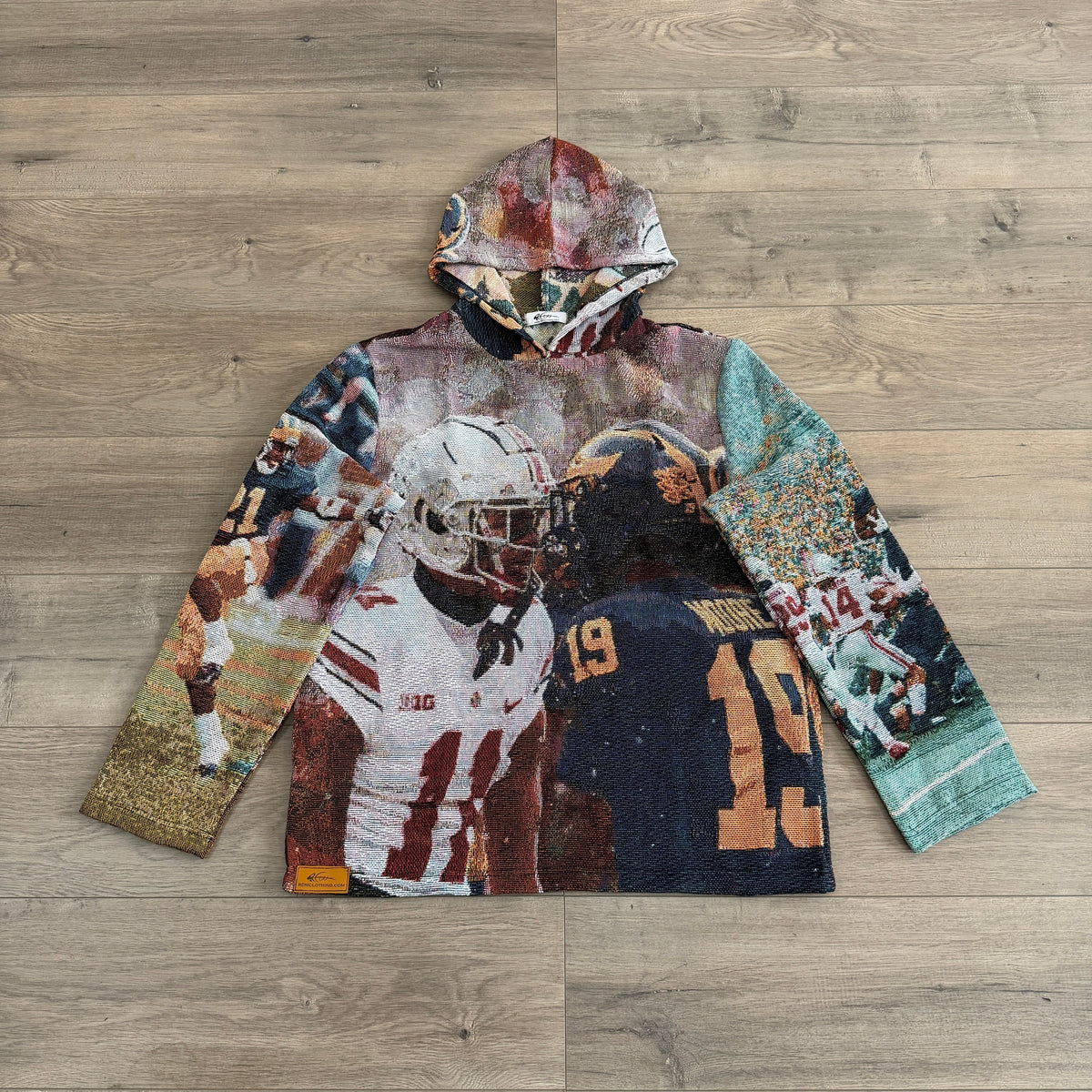 OHIO VS MICHIGAN TAPESTRY HOODIE