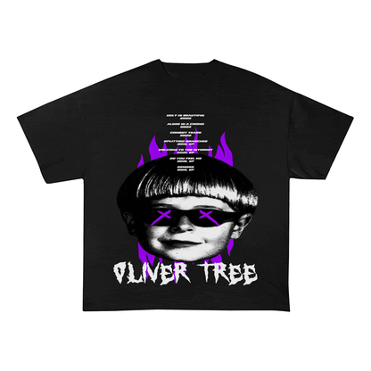 RDMCLOTHINGART tapestry hoodie OLIVER TREE HEAVY WEIGHT COTTON TEE-8890