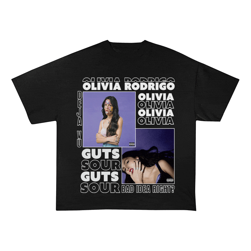 OLIVIA HEAVY WEIGHT COTTON TEE-9013