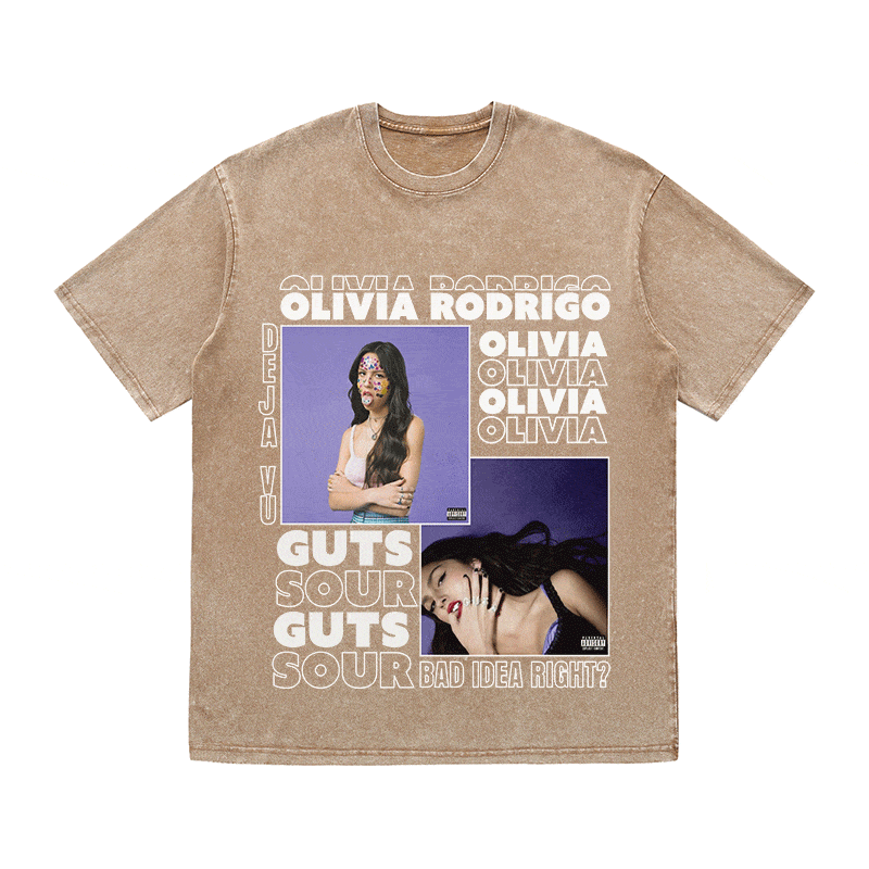 OLIVIA HEAVY WEIGHT COTTON TEE-9013