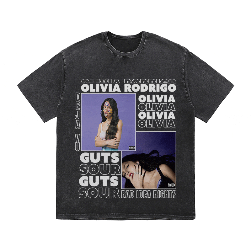 OLIVIA HEAVY WEIGHT COTTON TEE-9013